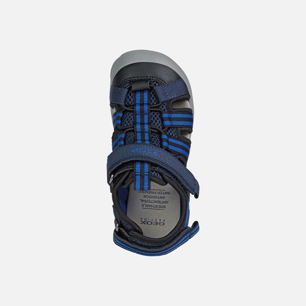 Sandalias Geox Menino Azul Marinho - Kyle - VNKOC6295